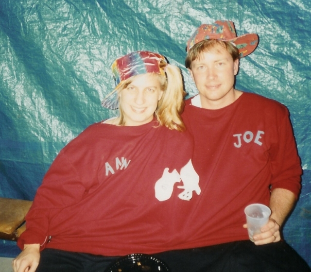 Joanne and Mike, Halloween 1995